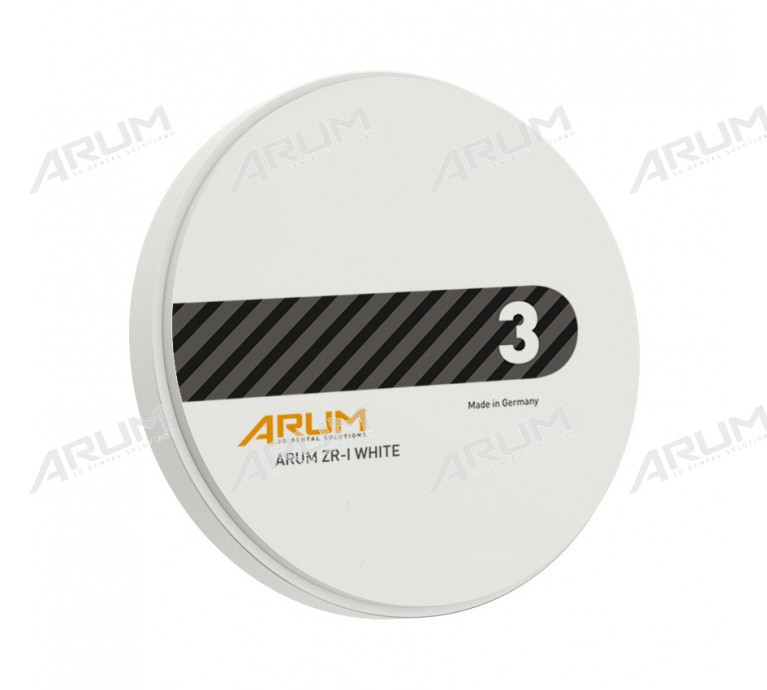 ARUM Zr-i Blank 98 Ø x 12 mm - White (so schodíkom)