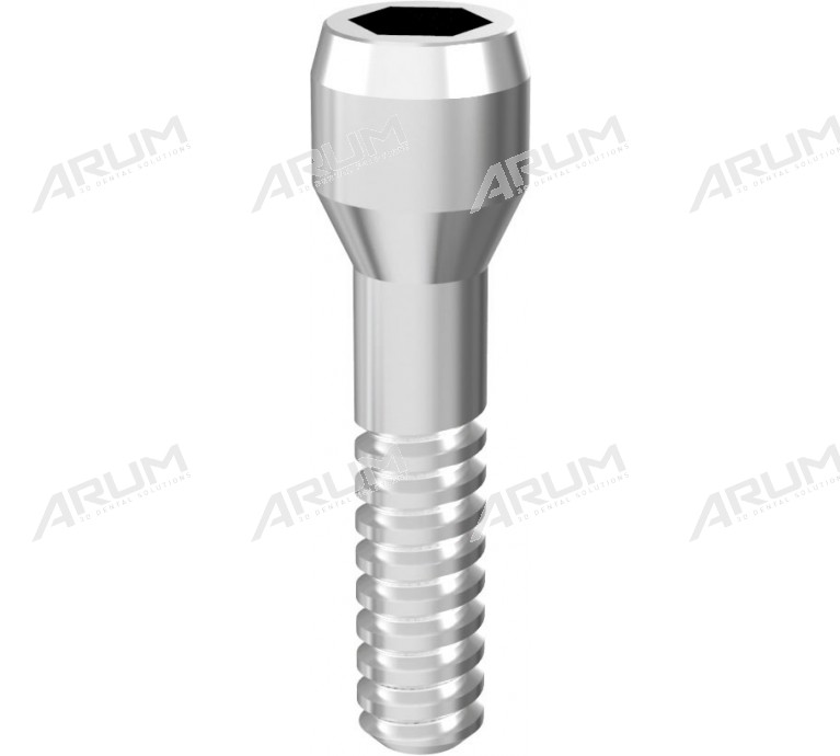 ARUM INTERNAL SCREW 3.3/3.7/4.2/4.8/5.5 - Compatible with DENTAURUM Tiologic®